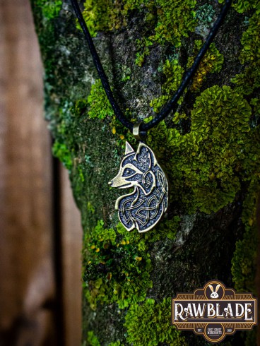 Cunning Fox Amulet, Gold