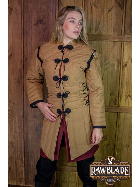 Morgause Gambeson Complete Light Brown