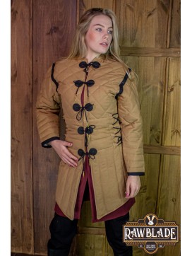 Morgause Gambeson Complete - Light Brown