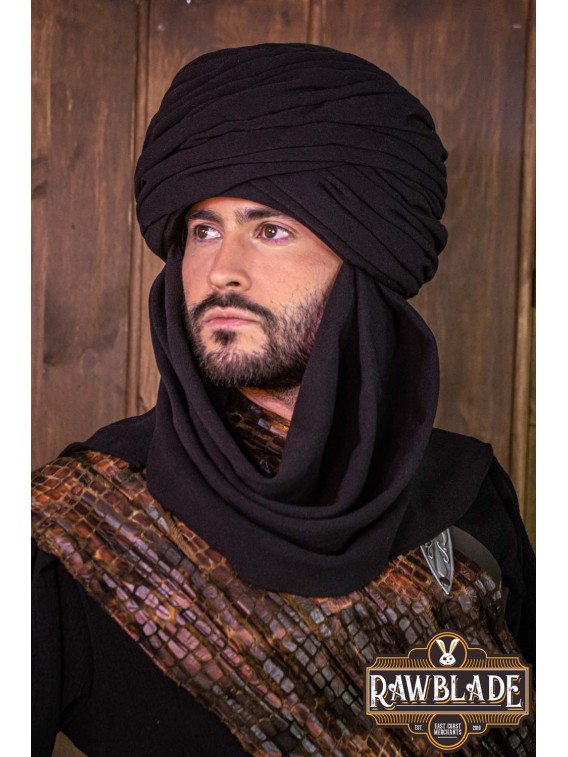 Hamtar turban Black