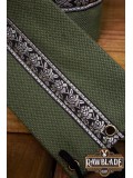 Jeanne fabric belt - Green