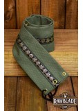 Jeanne fabric belt - Green