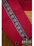 Jeanne fabric belt - Red