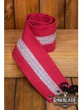 Jeanne fabric belt - Red