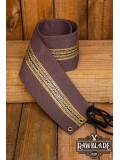 Jeanne fabric belt - Brown