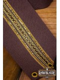 Jeanne fabric belt - Brown