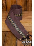 Jeanne fabric belt - Brown