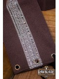 Jeanne fabric belt - Brown