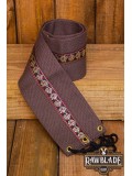 Jeanne fabric belt - Brown