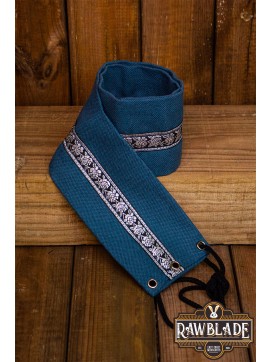 Jeanne fabric belt - Blue