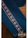 Jeanne fabric belt - Blue