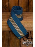 Jeanne fabric belt - Blue