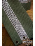 Jeanne fabric belt - Green