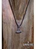 Viking Axe Pendant - Silver