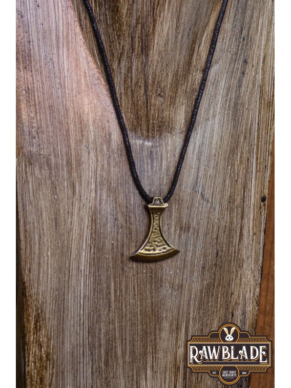 Viking Axe Pendant - Gold