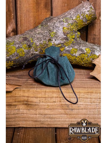 Traveler's  Coin Bag Green