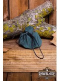 Traveler's  Coin Bag Green