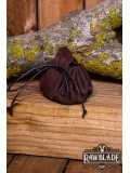 Traveler's  Coin Bag Brown