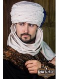 Vaishir Turban White and Blue