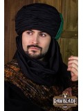 Vaishir Turban Black and Green