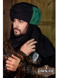 Vaishir Turban Black and Green