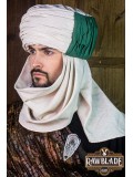 Vaishir turban White and Green