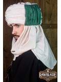 Vaishir turban White and Green