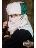 Vaishir turban White and Green