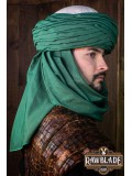 AzraqTurban White and Green