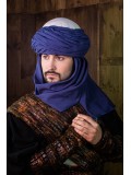 AzraqTurban White and Blue