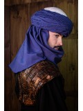 AzraqTurban White and Blue