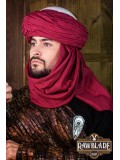 AzraqTurban White and Red