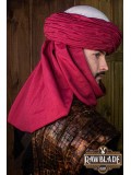 AzraqTurban White and Red