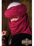 AzraqTurban White and Red