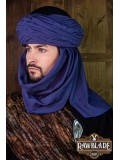 Azraq Turban Black and Blue