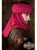 Azraq Turban Black and Red