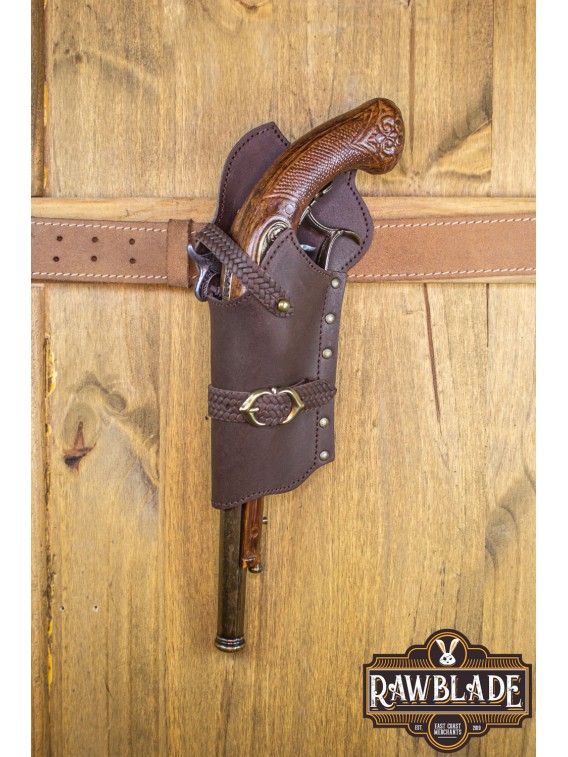 Jack Rackham Pistol Holder  Brown Right