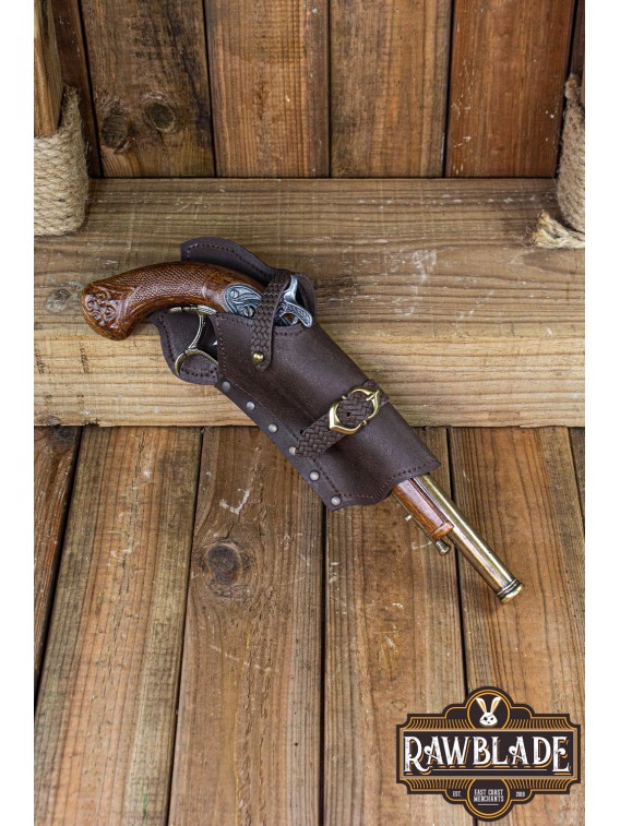 Jack Rackham Pistol Holder  Brown Right