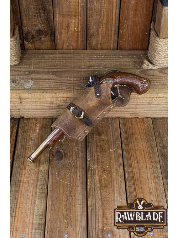 Jack Rackham Pistol Holder  Brown Right