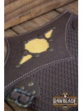 Beljant Bracer Brown and Summer Yellow