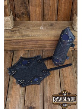 Beljant Bracer - Black and Deep Blue