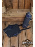 Beljant Bracer - Black and Deep Blue