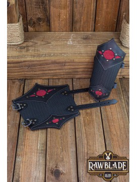 Beljant Bracer - Black and Red Blood