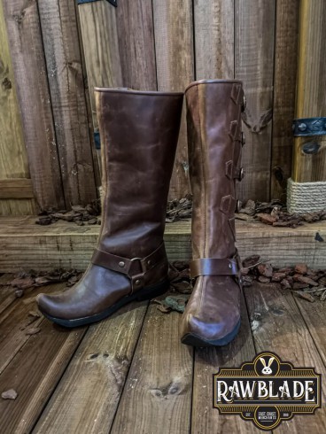 Jarek Cavalry Boots  Brown