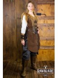 Falcon Woman Leather Jerkin