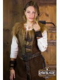 Falcon Woman Leather Jerkin