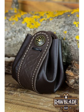 Wanderer Pouch Small - Brown Leather