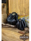 Wanderer Pouch Small - Black Leather