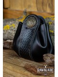 Wanderer Pouch Big - Black Leather