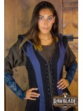 Arylith Archer Cotton Tunic - Black/Blue